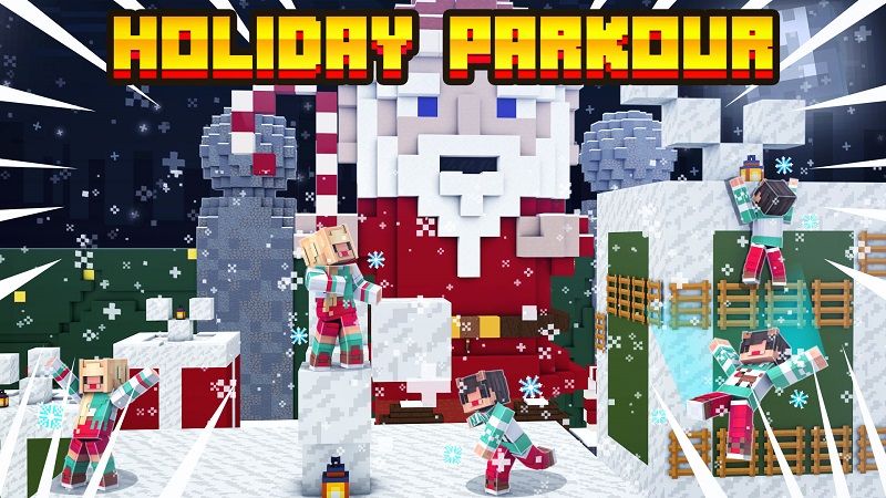 Holiday Parkour on the Minecraft Marketplace by Diamond Studios