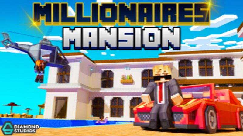 Millionaires Mansion on the Minecraft Marketplace by Diamond Studios