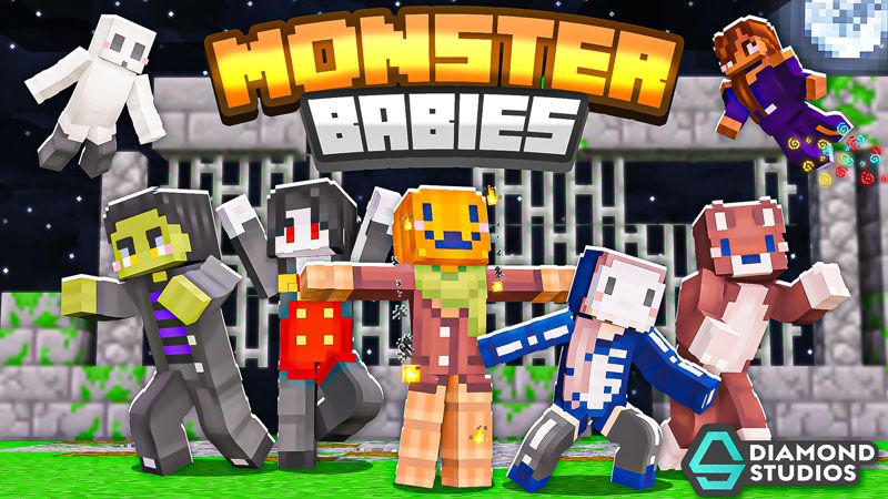 Monster Babies on the Minecraft Marketplace by Diamond Studios