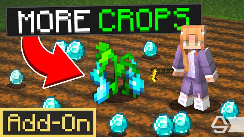 More Crops Add-On on the Minecraft Marketplace by Diamond Studios