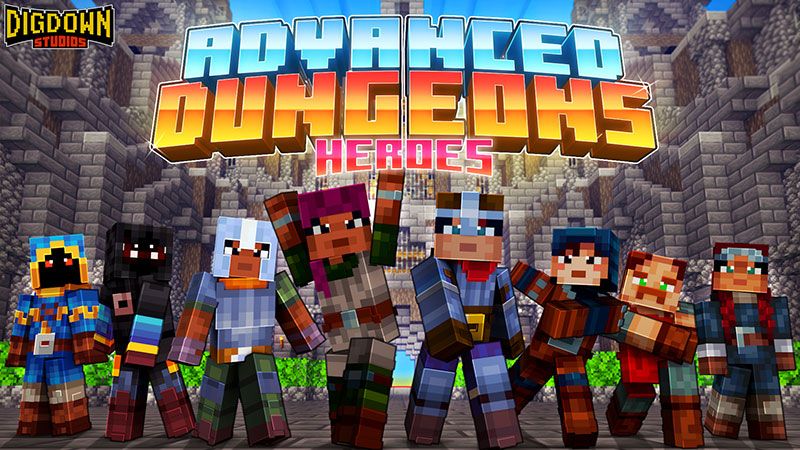 Advanced Dungeons Heroes on the Minecraft Marketplace by Dig Down Studios