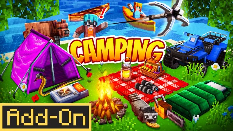 Camping Add-On on the Minecraft Marketplace by Dig Down Studios