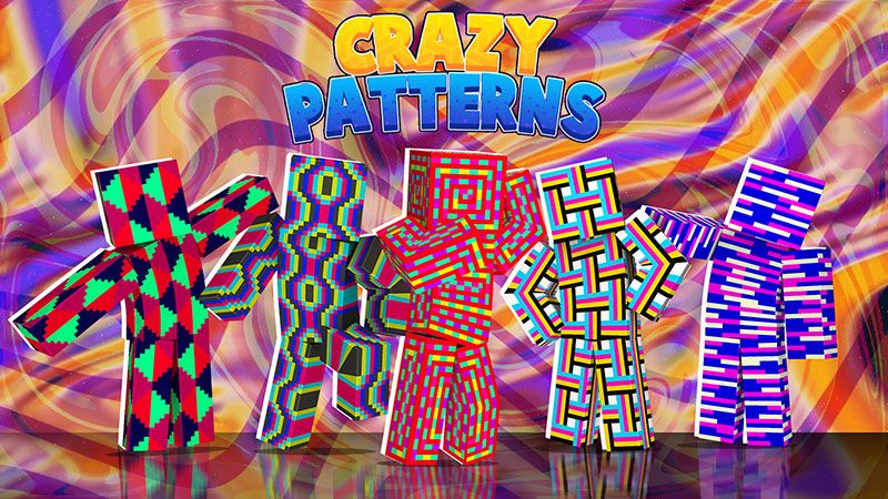 Crazy Patterns on the Minecraft Marketplace by Dig Down Studios