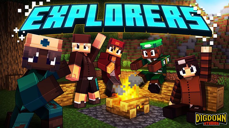 Explorers on the Minecraft Marketplace by Dig Down Studios