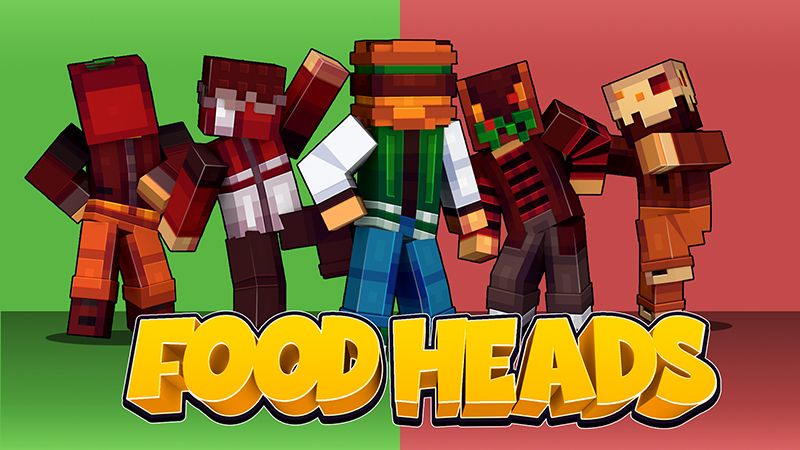 Food Heads on the Minecraft Marketplace by Dig Down Studios