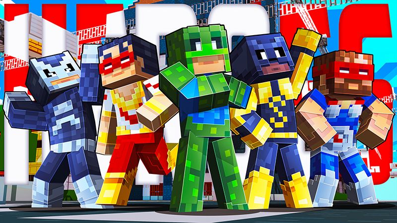 Heroes on the Minecraft Marketplace by Dig Down Studios