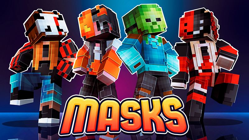 Masks on the Minecraft Marketplace by Dig Down Studios