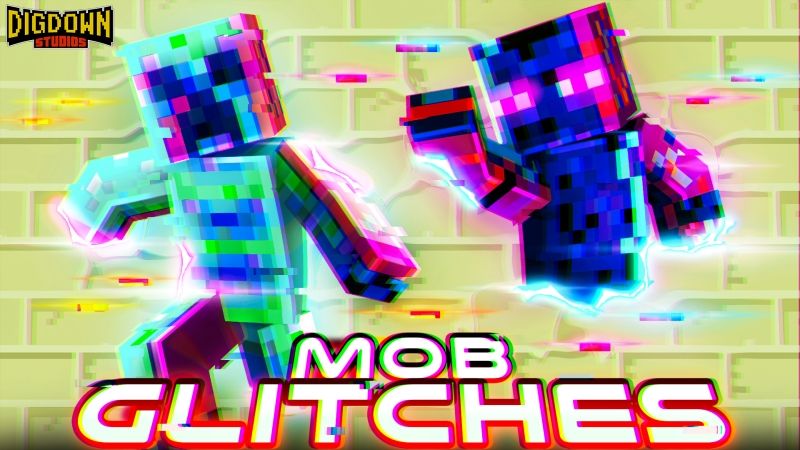 Mob Glitches on the Minecraft Marketplace by Dig Down Studios