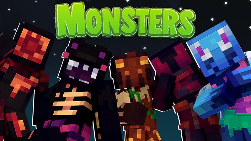 Monsters on the Minecraft Marketplace by Dig Down Studios