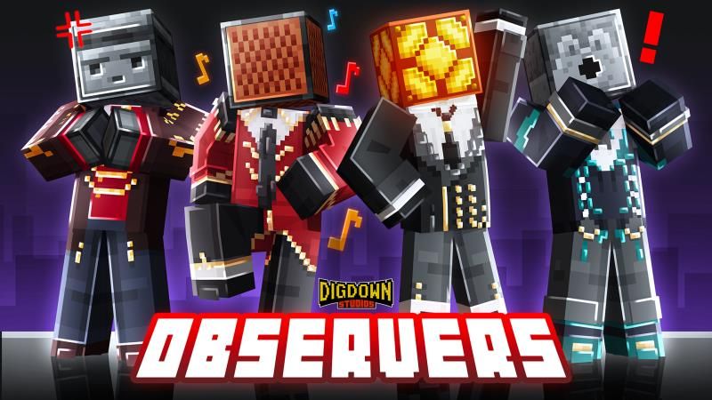 Observers on the Minecraft Marketplace by Dig Down Studios