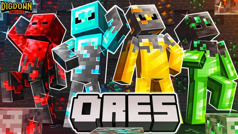 Ores on the Minecraft Marketplace by Dig Down Studios