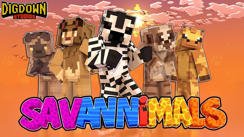 Savannimals on the Minecraft Marketplace by Dig Down Studios