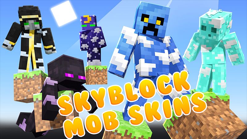 Skyblock Mob Skins on the Minecraft Marketplace by Dig Down Studios