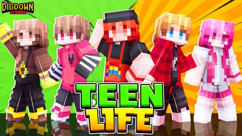 Teen Life on the Minecraft Marketplace by Dig Down Studios