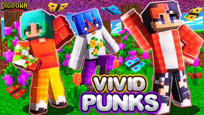 Vivid Punks on the Minecraft Marketplace by Dig Down Studios