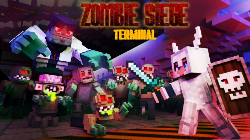 Zombie Siege: Terminal on the Minecraft Marketplace by Dig Down Studios