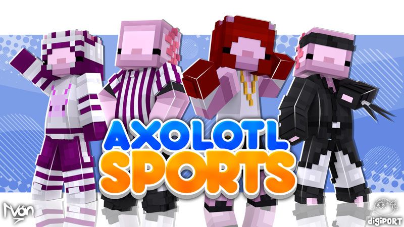 Axolotl Sports on the Minecraft Marketplace by DigiPort