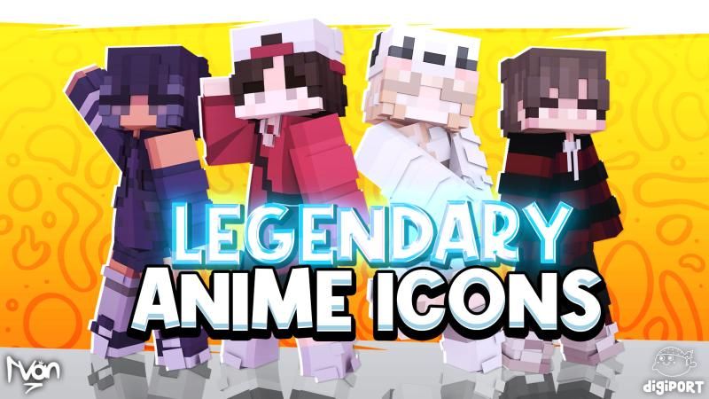 Legendary Anime Icons on the Minecraft Marketplace by DigiPort