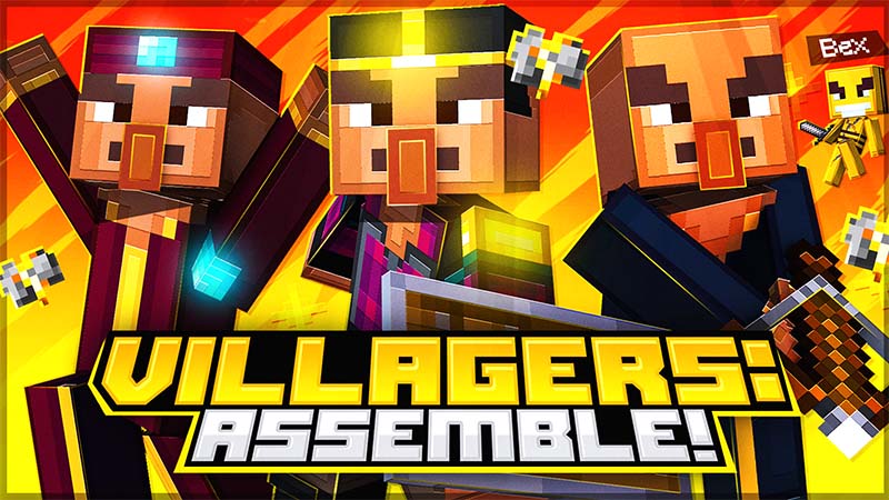 Villagers Assemble on the Minecraft Marketplace by DigiPort