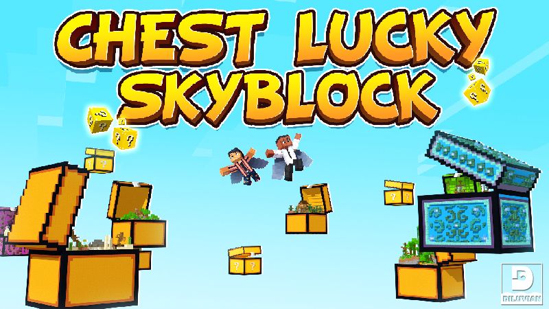 Chest Lucky Skyblock on the Minecraft Marketplace by Diluvian