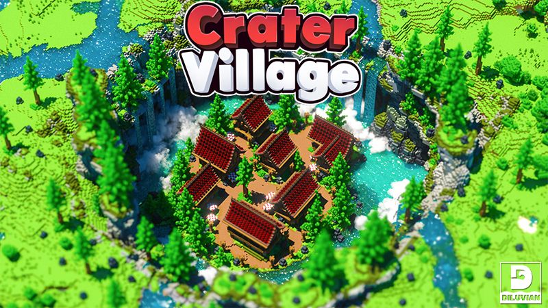 Crater Village on the Minecraft Marketplace by Diluvian