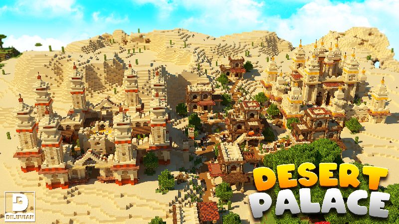 Desert Palace on the Minecraft Marketplace by Diluvian