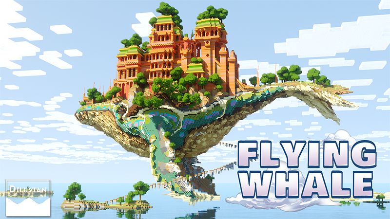 Flying Whale on the Minecraft Marketplace by Diluvian