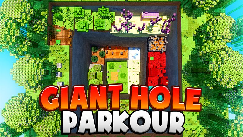 Giant Hole Parkour on the Minecraft Marketplace by Diluvian