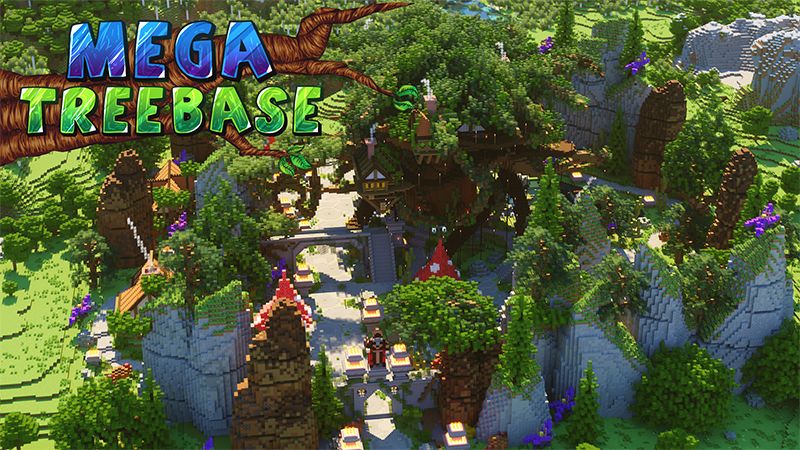 Mega Tree Base on the Minecraft Marketplace by Diluvian