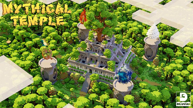 Mythical Temple on the Minecraft Marketplace by Diluvian