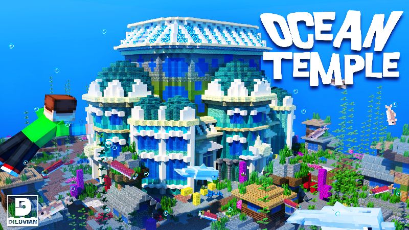 Ocean Temple on the Minecraft Marketplace by Diluvian