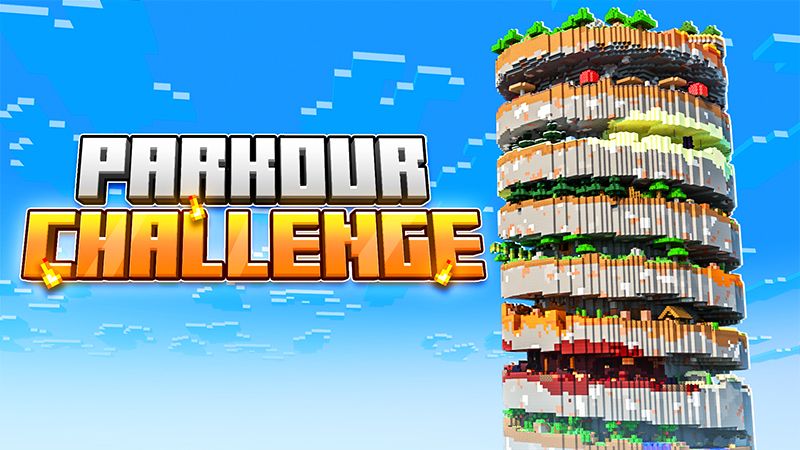 Parkour Challenge on the Minecraft Marketplace by Diluvian