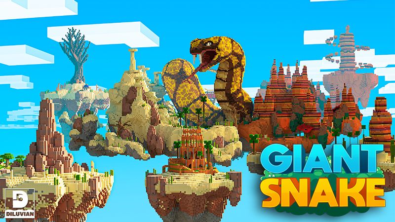 Sky Monster: Giant Snake on the Minecraft Marketplace by Diluvian