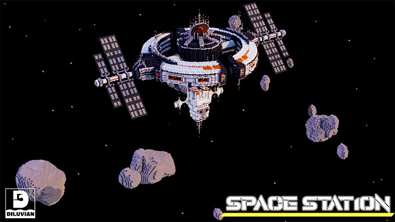 Space Station on the Minecraft Marketplace by Diluvian