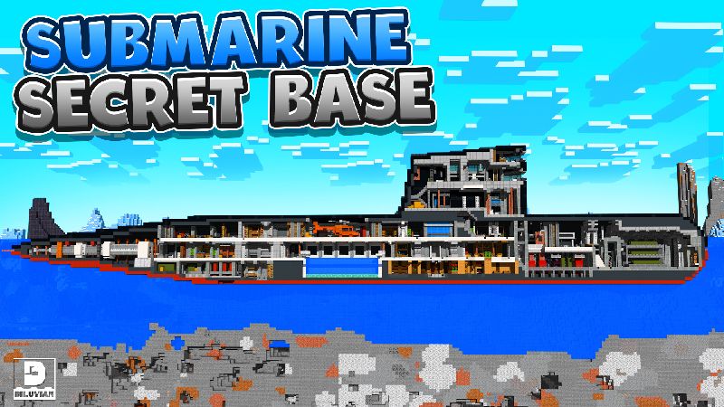 Submarine Secret Base on the Minecraft Marketplace by Diluvian