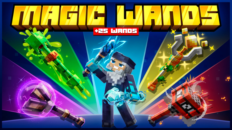 Magic Wands on the Minecraft Marketplace by Diveblocks
