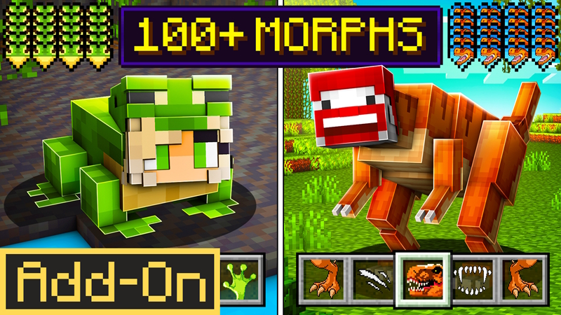 Morphs++ on the Minecraft Marketplace by Doctor Benx