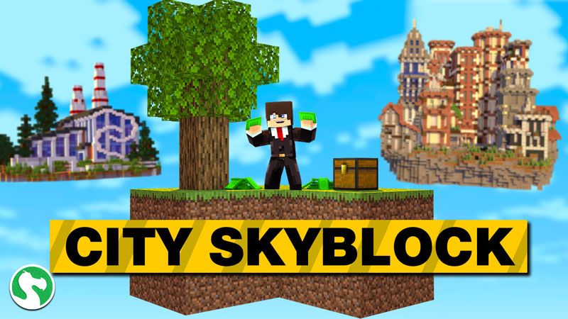 City Skyblock on the Minecraft Marketplace by Dodo Studios