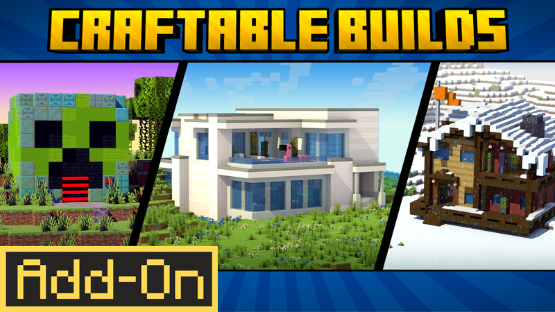 Craftable Builds Add-On on the Minecraft Marketplace by Dodo Studios