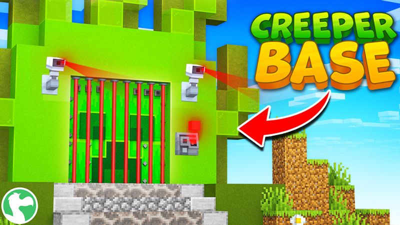 Creeper Base on the Minecraft Marketplace by Dodo Studios