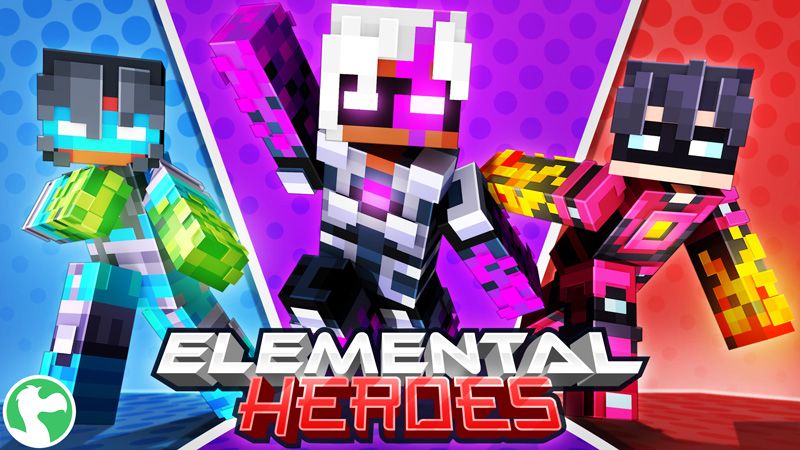 Elemental Heroes on the Minecraft Marketplace by Dodo Studios