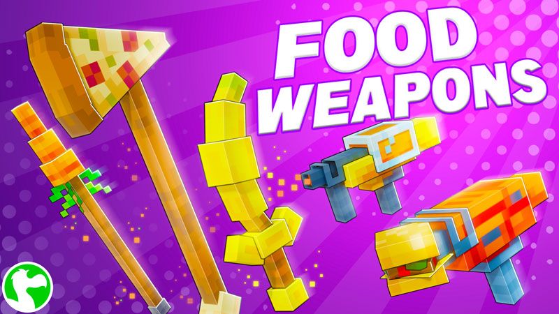 Food Weapons on the Minecraft Marketplace by Dodo Studios