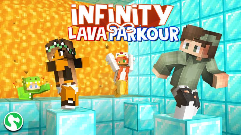 Infinity Lava Parkour on the Minecraft Marketplace by Dodo Studios