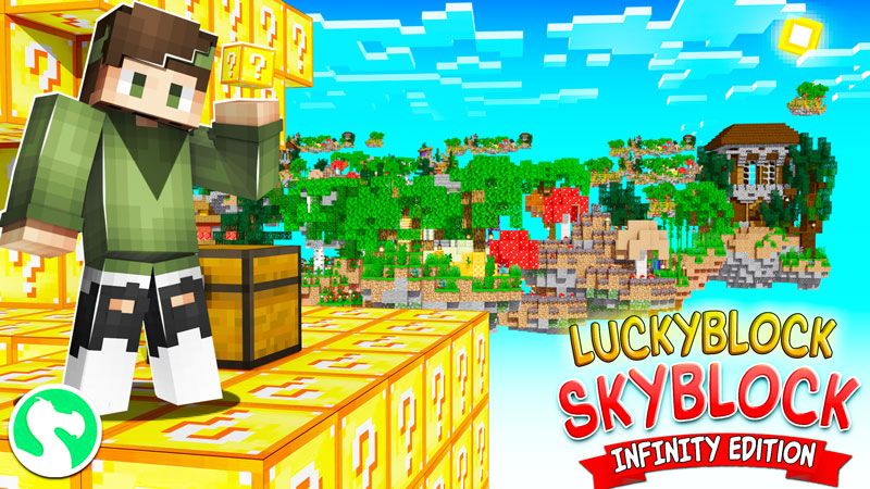 Infinity Lucky Block Skyblock