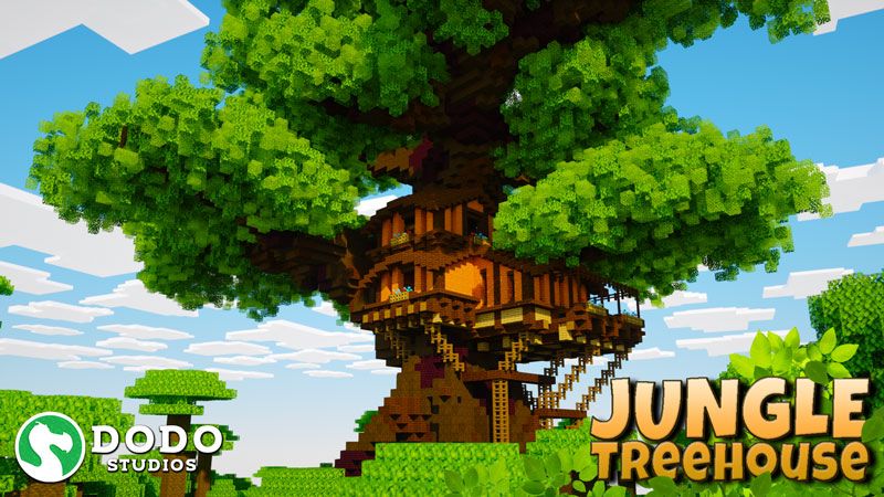 Jungle Treehouse on the Minecraft Marketplace by Dodo Studios