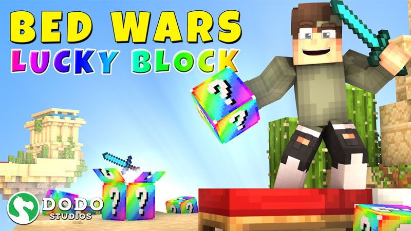 Lucky Block Bed Wars on the Minecraft Marketplace by Dodo Studios