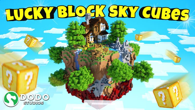 Lucky Block Sky Cubes on the Minecraft Marketplace by Dodo Studios