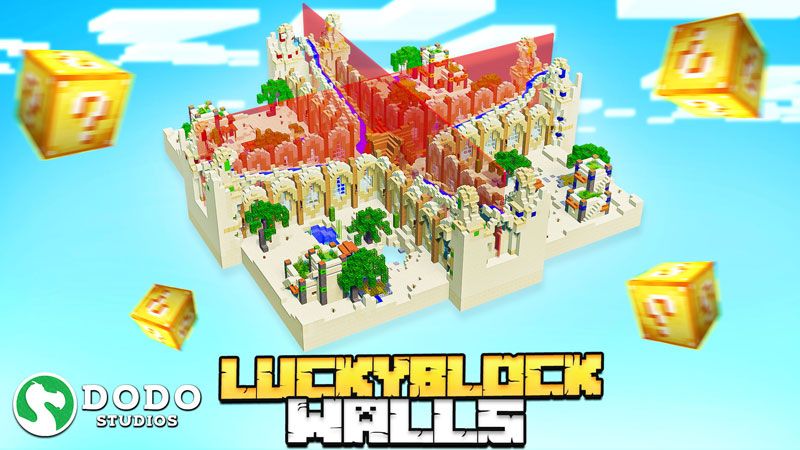 Lucky Block Walls on the Minecraft Marketplace by Dodo Studios