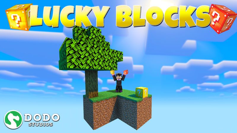 Lucky Blocks Skyblock on the Minecraft Marketplace by dodo-studios