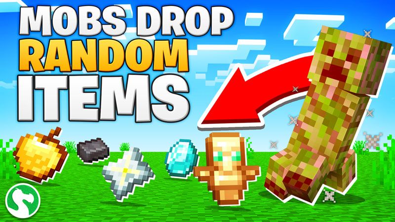 Mobs Drop Random Items on the Minecraft Marketplace by Dodo Studios